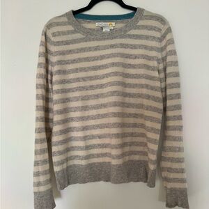 Striped cashmere sweater
